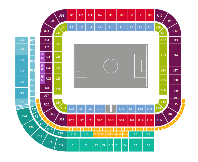 Stadium Map