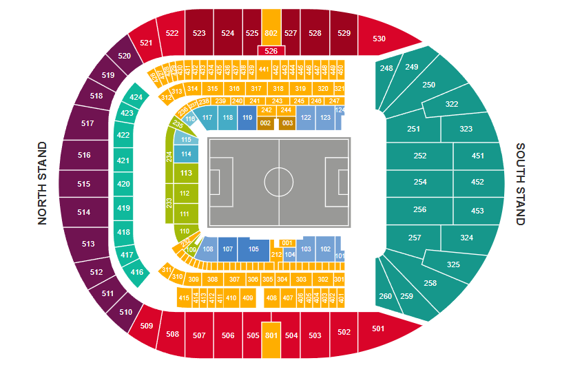 Stadium Map