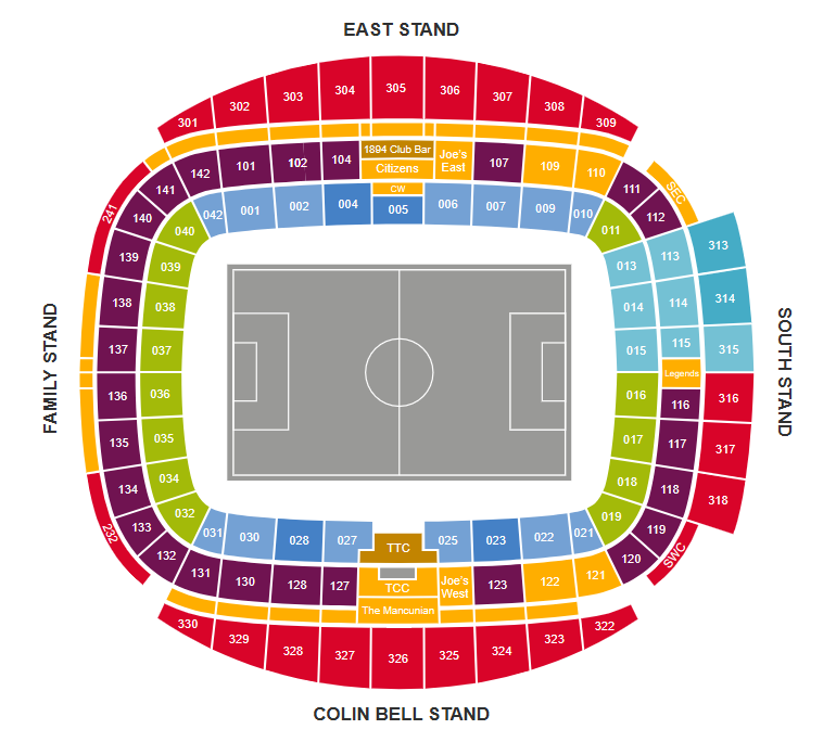 Stadium Map