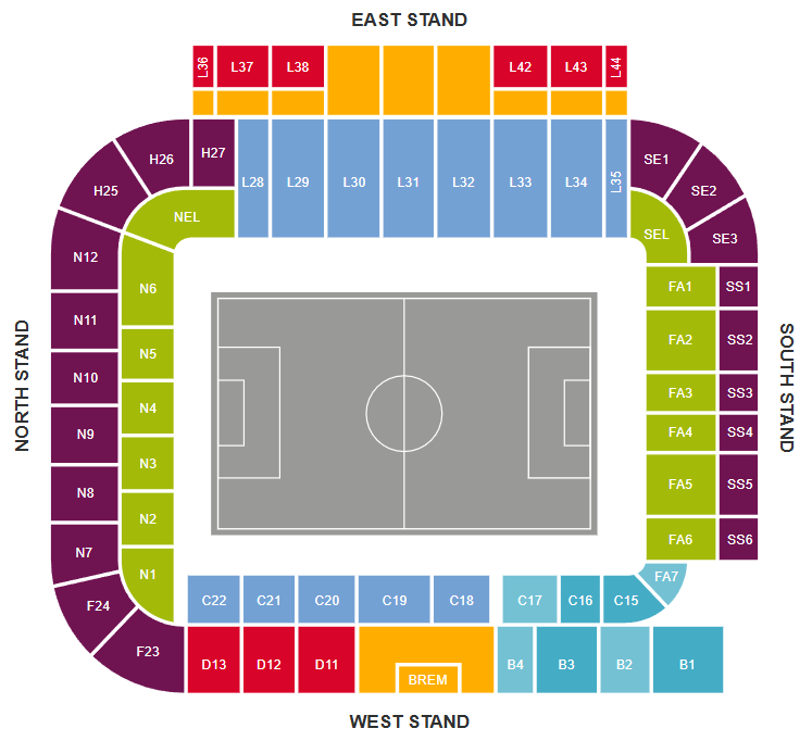 Stadium Map
